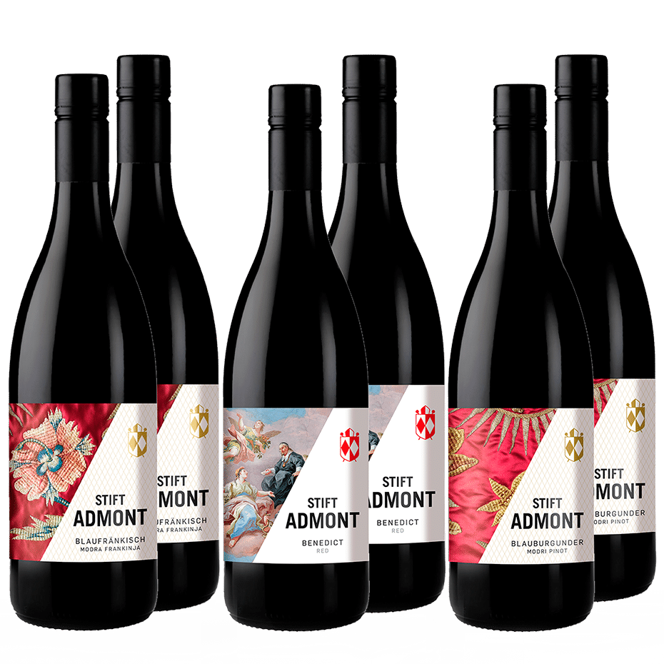 Red Beauties: je zweimal Blaufränkisch, Benedict Red und Blauburgunder